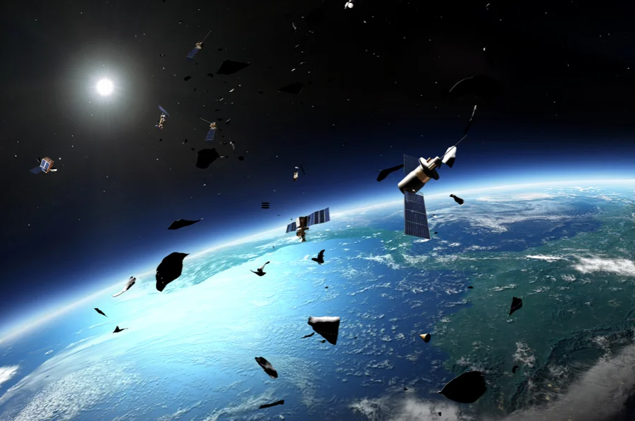 satellite debris